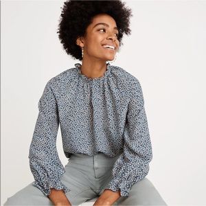 Like New Madewell Silk Poet Top